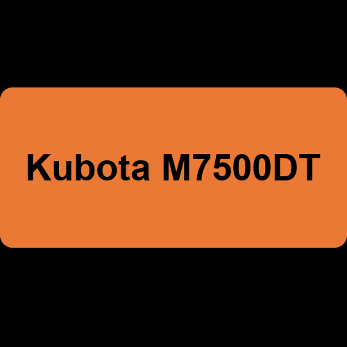 Kubota M7500DT